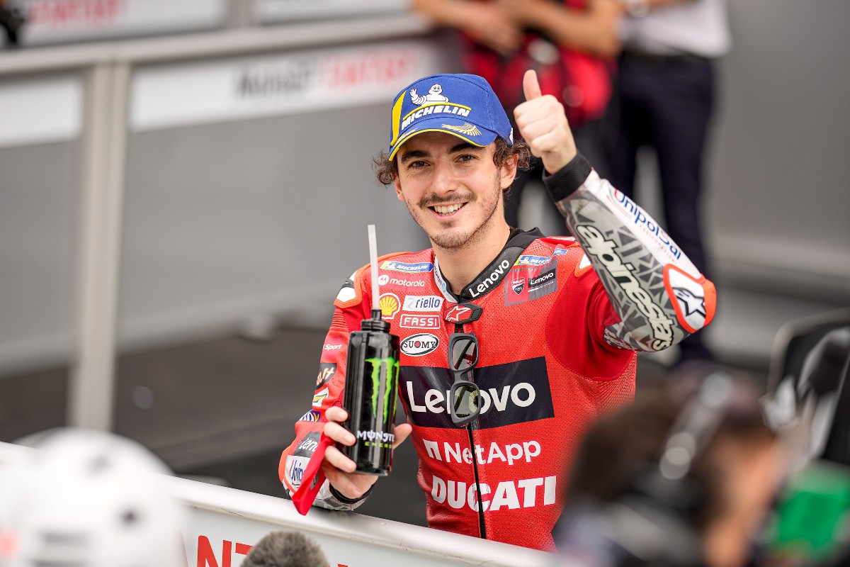 Pecco Bagnaia secures front row start with 2nd in #ItalianGP qualifying ...